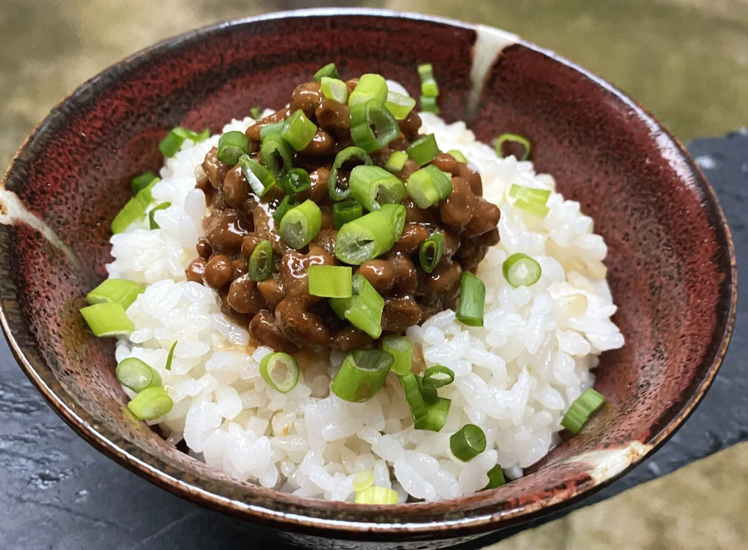 Natto on Rice