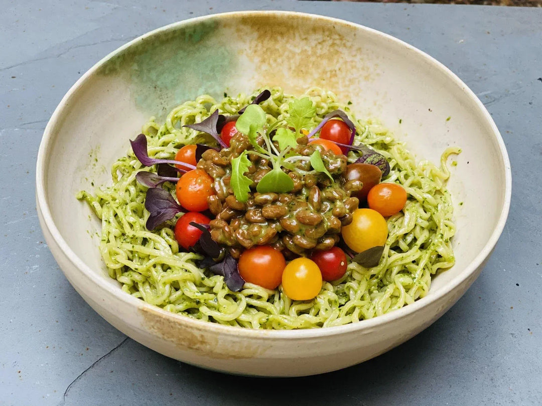 Pesto Natto Ramen